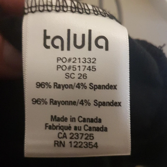 Talula black scoop neck tunic/mini dress - Picture 7 of 9